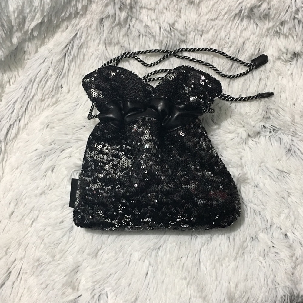 Elegant Black Sequin Women's Bag